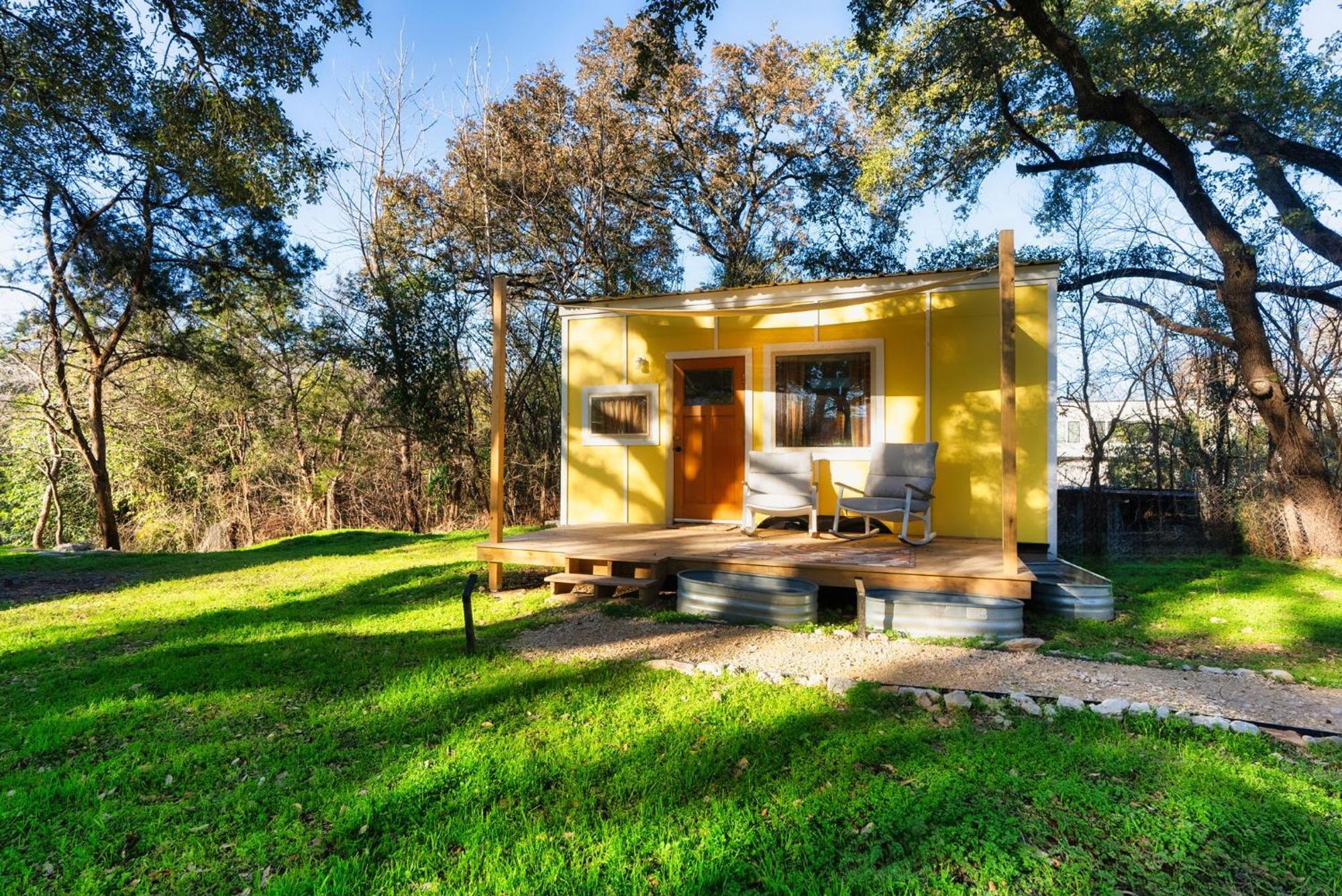 Cozy Tiny Home On An Eco Farm Austin Exterior photo