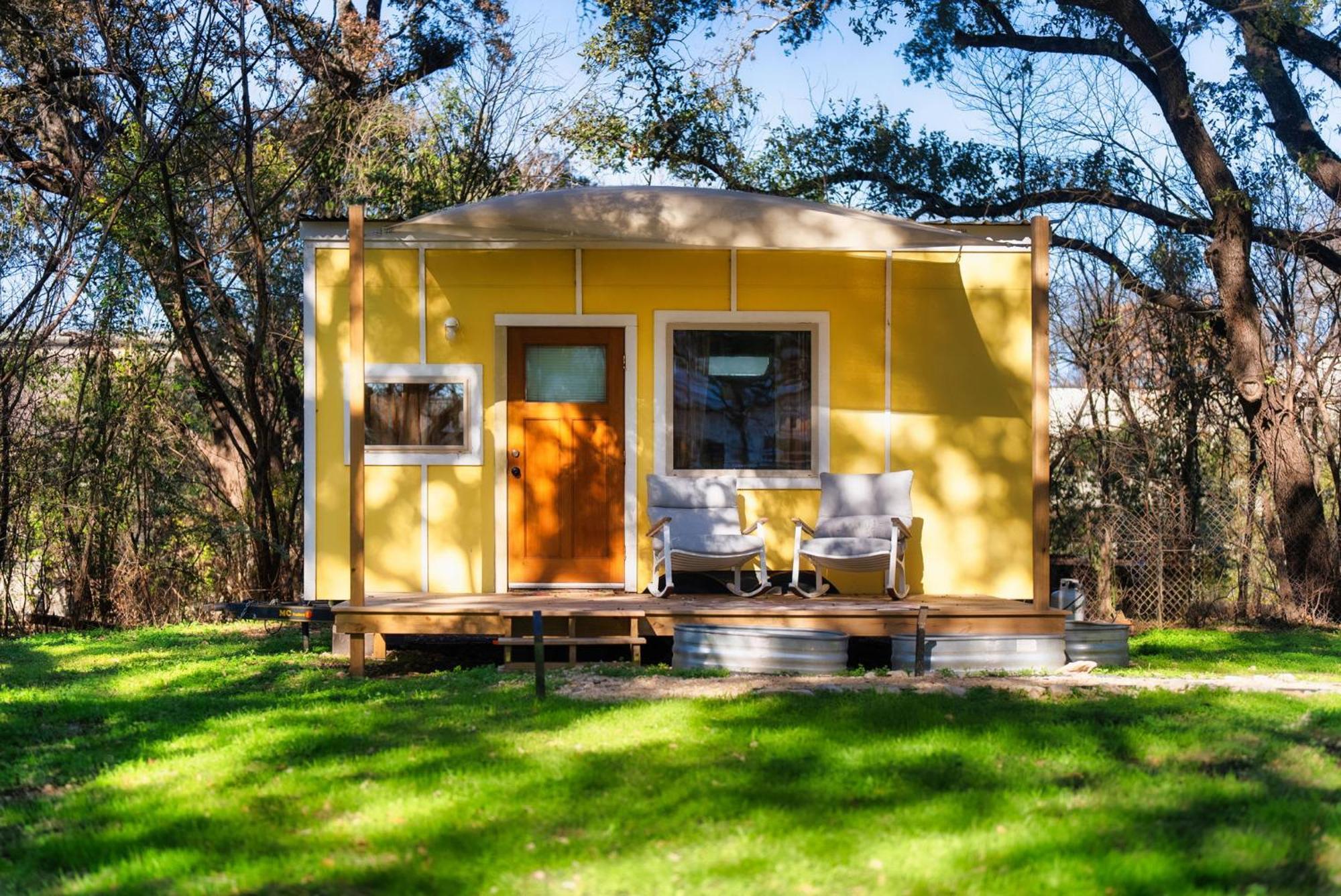 Cozy Tiny Home On An Eco Farm Austin Exterior photo